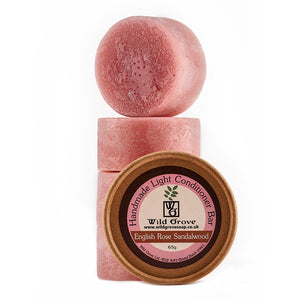 Conditioner Bar: English Rose Sandalwood - Wild Grove