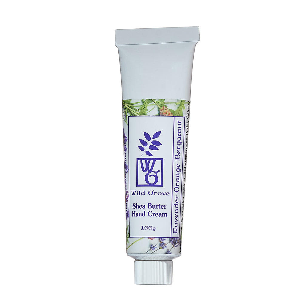 Shea Butter Hand Cream: Lavender, Orange and Bergamot 100g - Wild Grove