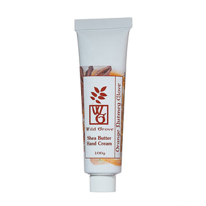 Shea Butter Hand Cream: Orange, Clove and Nutmeg 100g - Wild Grove