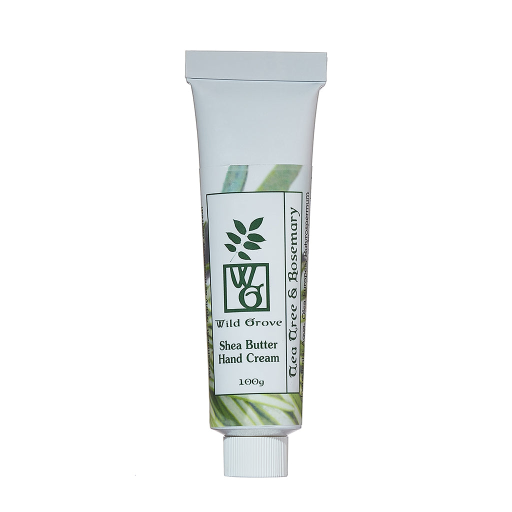 Shea Butter Hand Cream: Rosemary Tea Tree 100g - Wild Grove