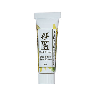 Shea Butter Hand Cream: Lemongrass and Ylang Ylang 30g - Wild Grove