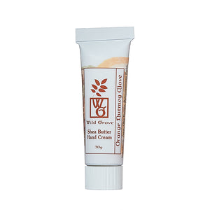 Shea Butter Hand Cream: Orange, Clove and Nutmeg 30g - Wild Grove