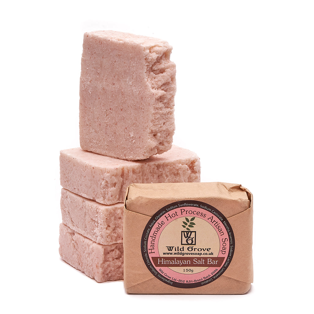 Handmade Peppermint Himalayan Salt Bar - Wild Grove
