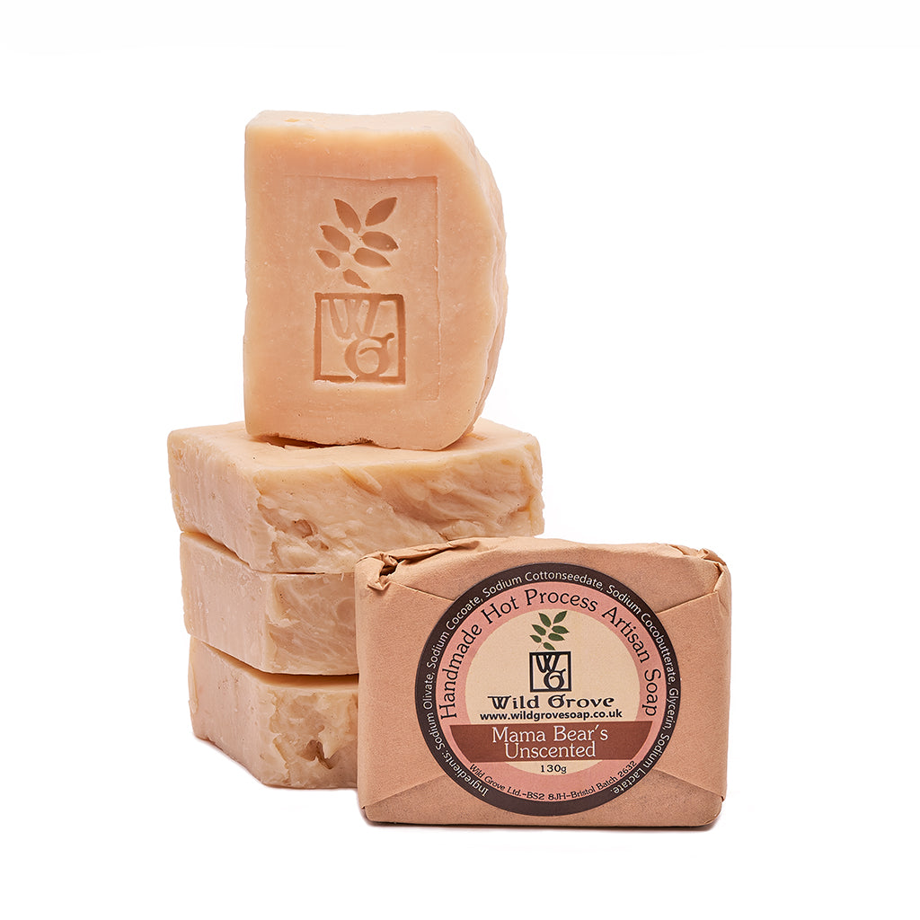 Mama Bear's Unscented Handmade Soap - Wild Grove
