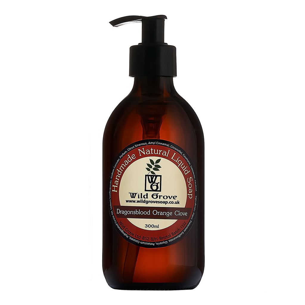 Dragonsblood Orange and Clove Liquid Soap 300ml - Wild Grove