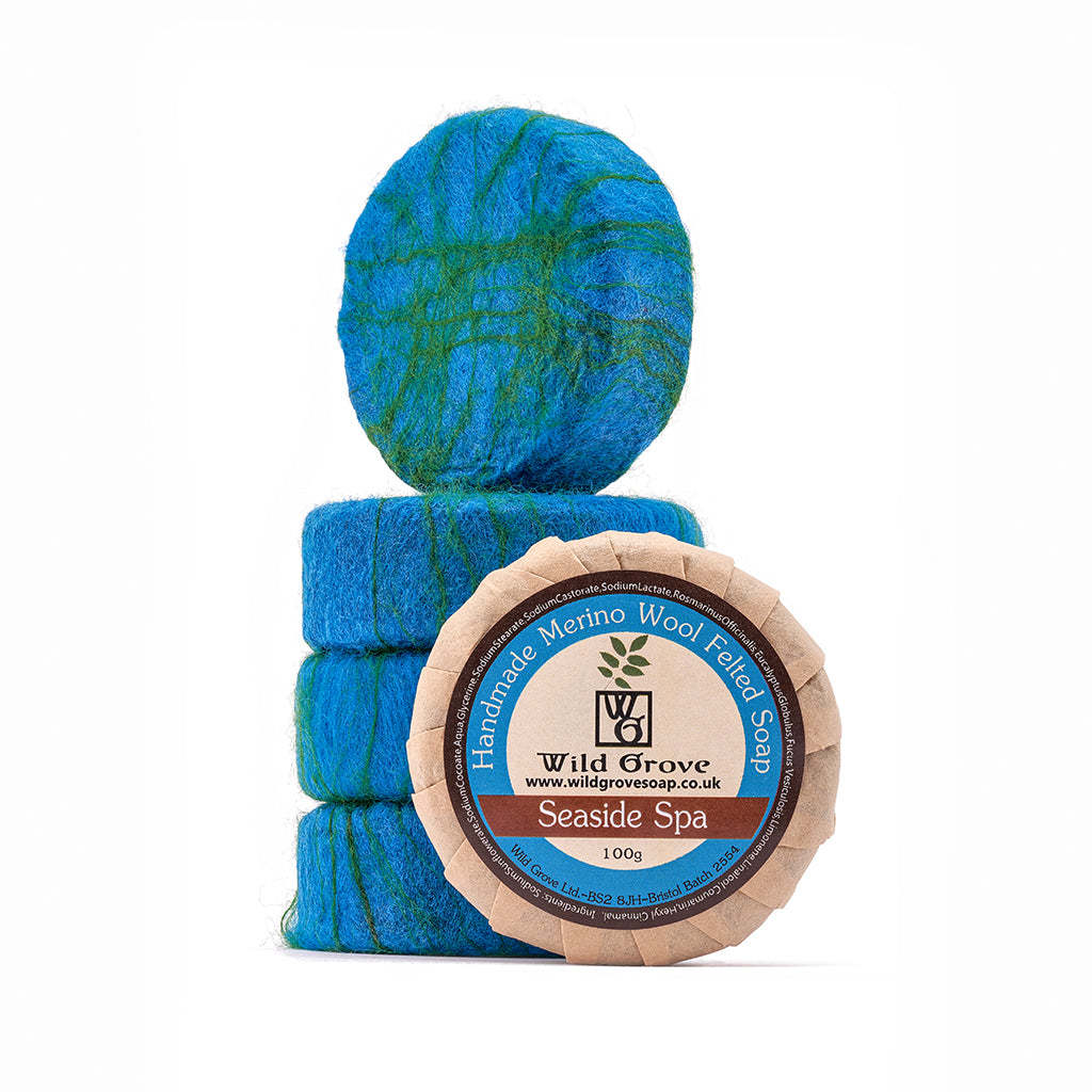 Seaside Spa Felted Soap - Wild Grove